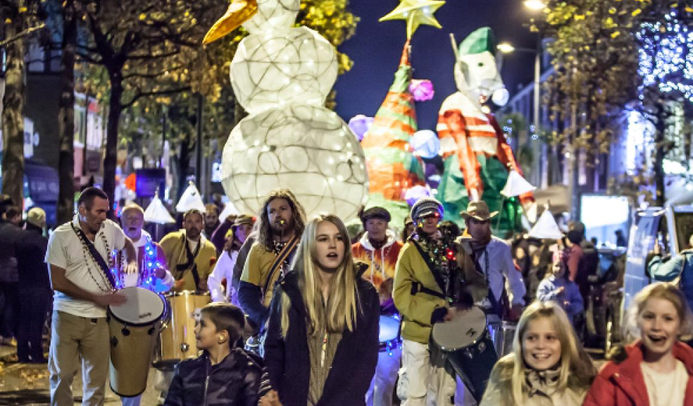 Christmas Lights Switchon and Lantern Parade The Devon Daily